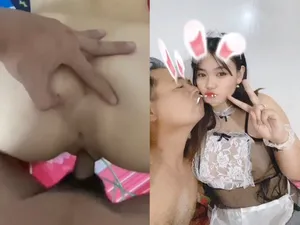 ông chồng đi làm xa, cô vợ ở nhà mây mưa với trai
